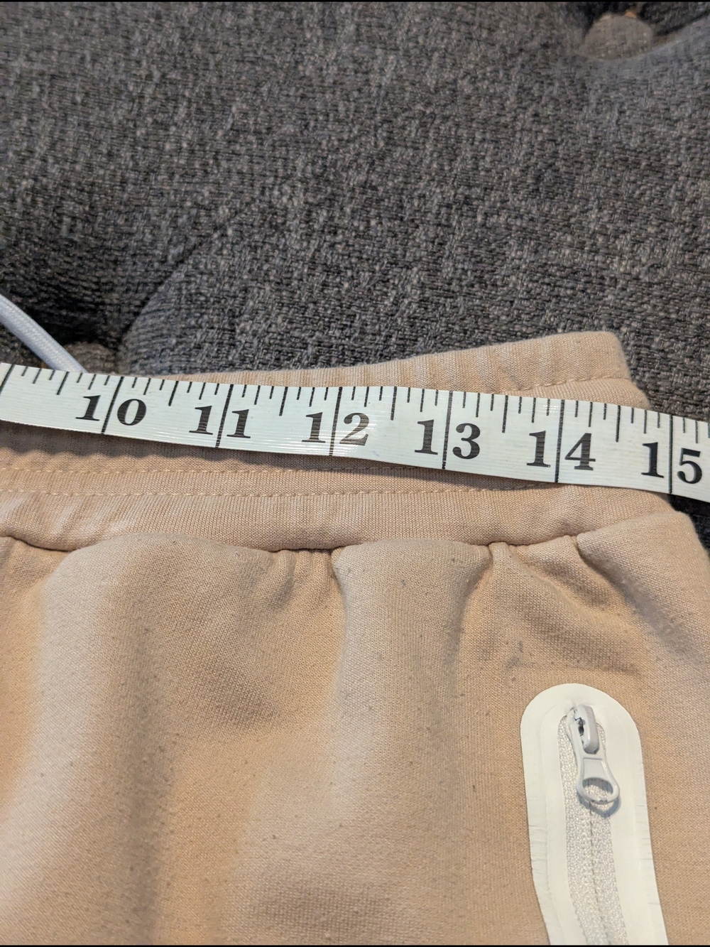 Nike Tan Jogger Sweatpants with White Accents - Picture 10 of 12